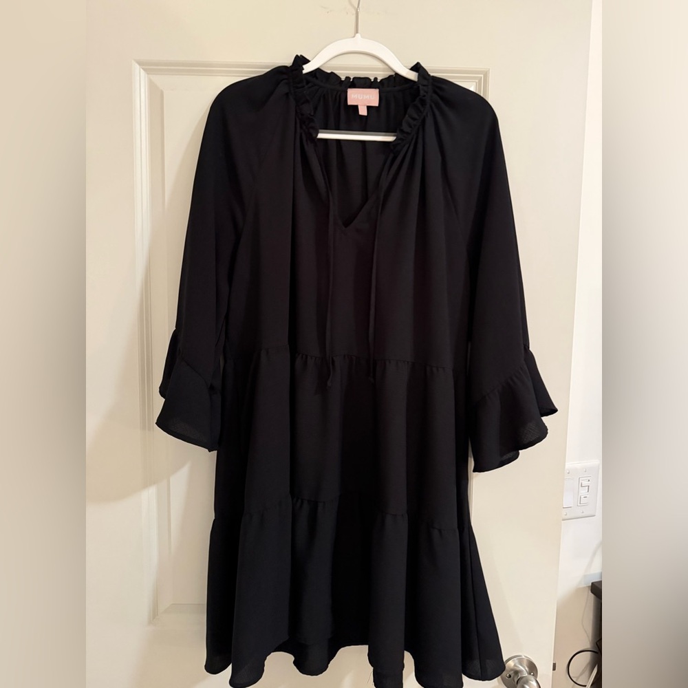 Show Me Your MuMu Black Mini Dress